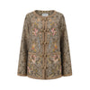 INTO THE EAST 25 Autumn/Winter Tussah Silk Loose Hand-Buttoned Suit Jacket ITE-E1DGAW008GR21JK-LV Green